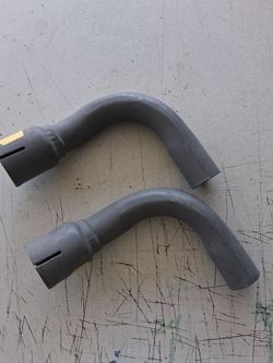 VW bus tailpipe