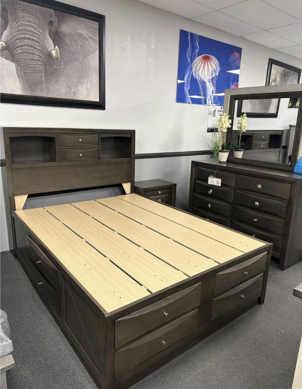 ๐บ๐ธ NEW!! 4pc Bedroom Sets STILL IN BOX ๐ฆ Delivery Avail ๐๐บ๐ธ