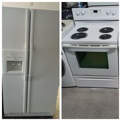 Refrigerator & Stove