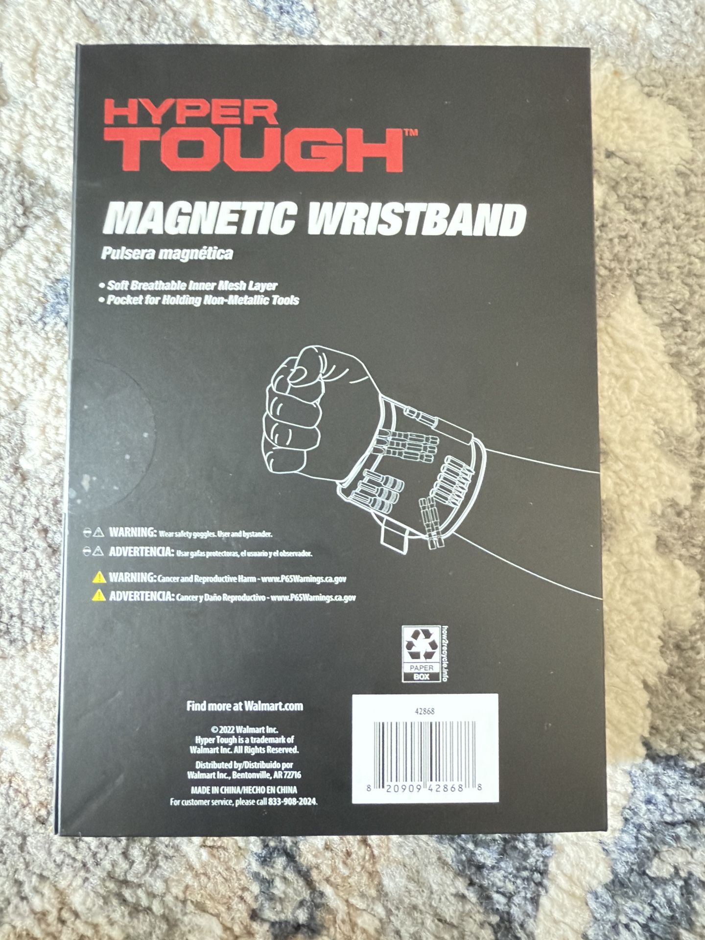 Hyper Tough Magnetic Wristband