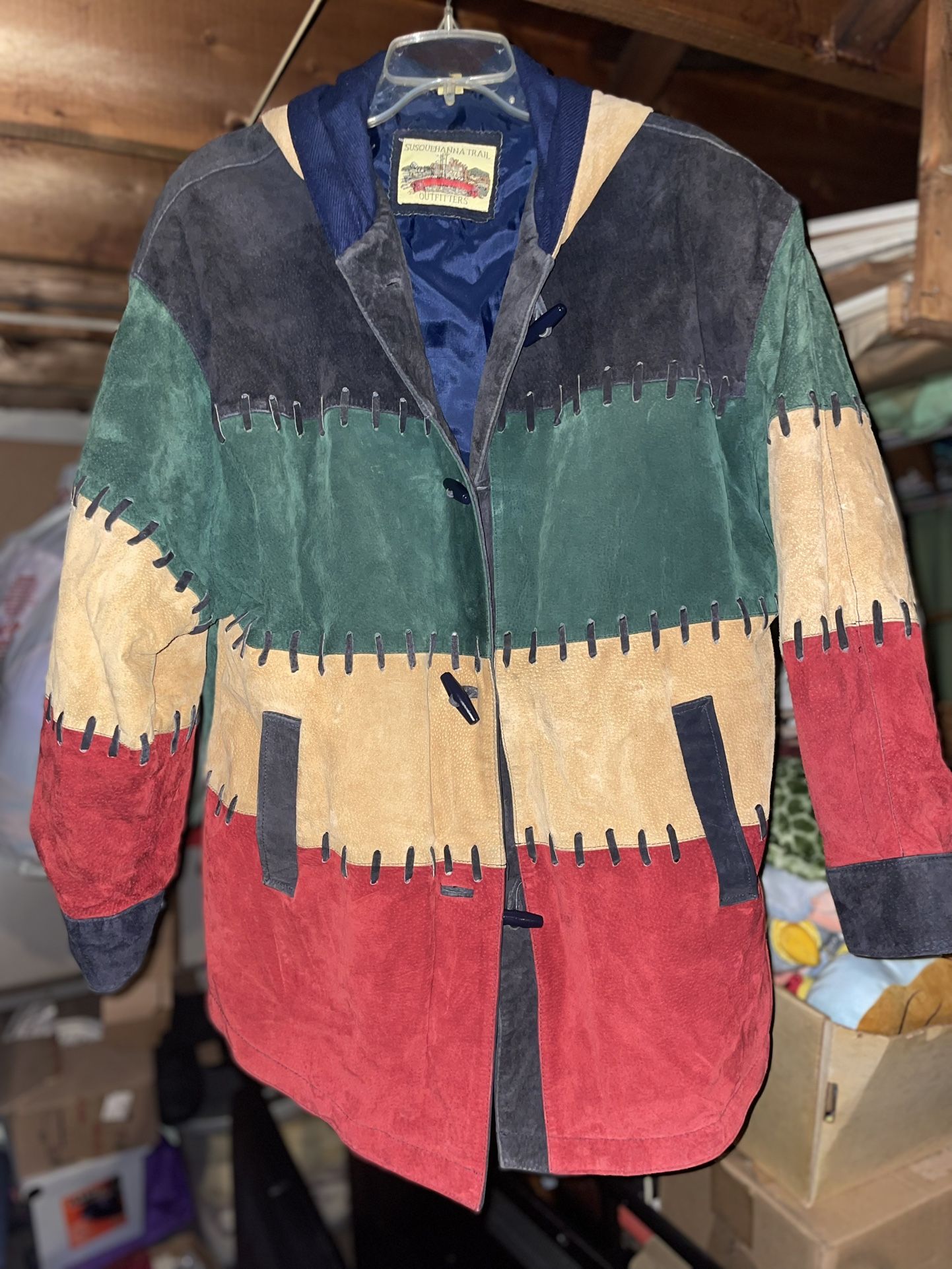 Suede Ladies Patch jacket