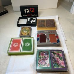 Lot Of Vintage MCM Playing Cards