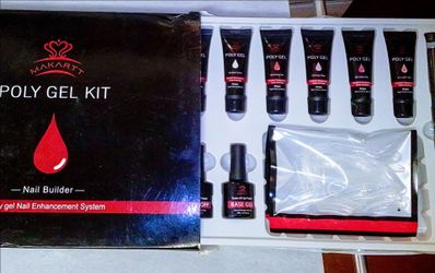 4  Poly gel starter kits. Polygel individual/ other accessories/ nails
