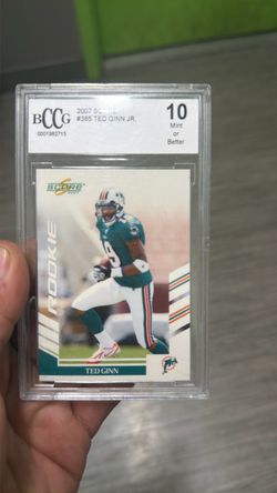 2007 Score Ted Ginn Jr. Rookie Card BCCG 10