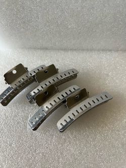 4 VTG 40’s/50’s SOLO Canadian 2.5X1” Curved Metal Spring Hair Clip