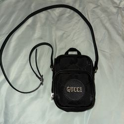 Authentic Nylon Gucci Shoulder Bag 