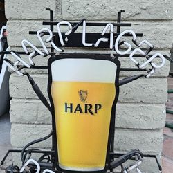 Harp Lager Neon Light