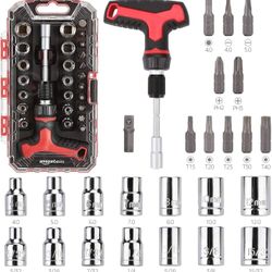 Screwdriver Set with Bits and Sockets
