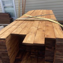 1x4x6 Spruce Prestained Fence Pickets