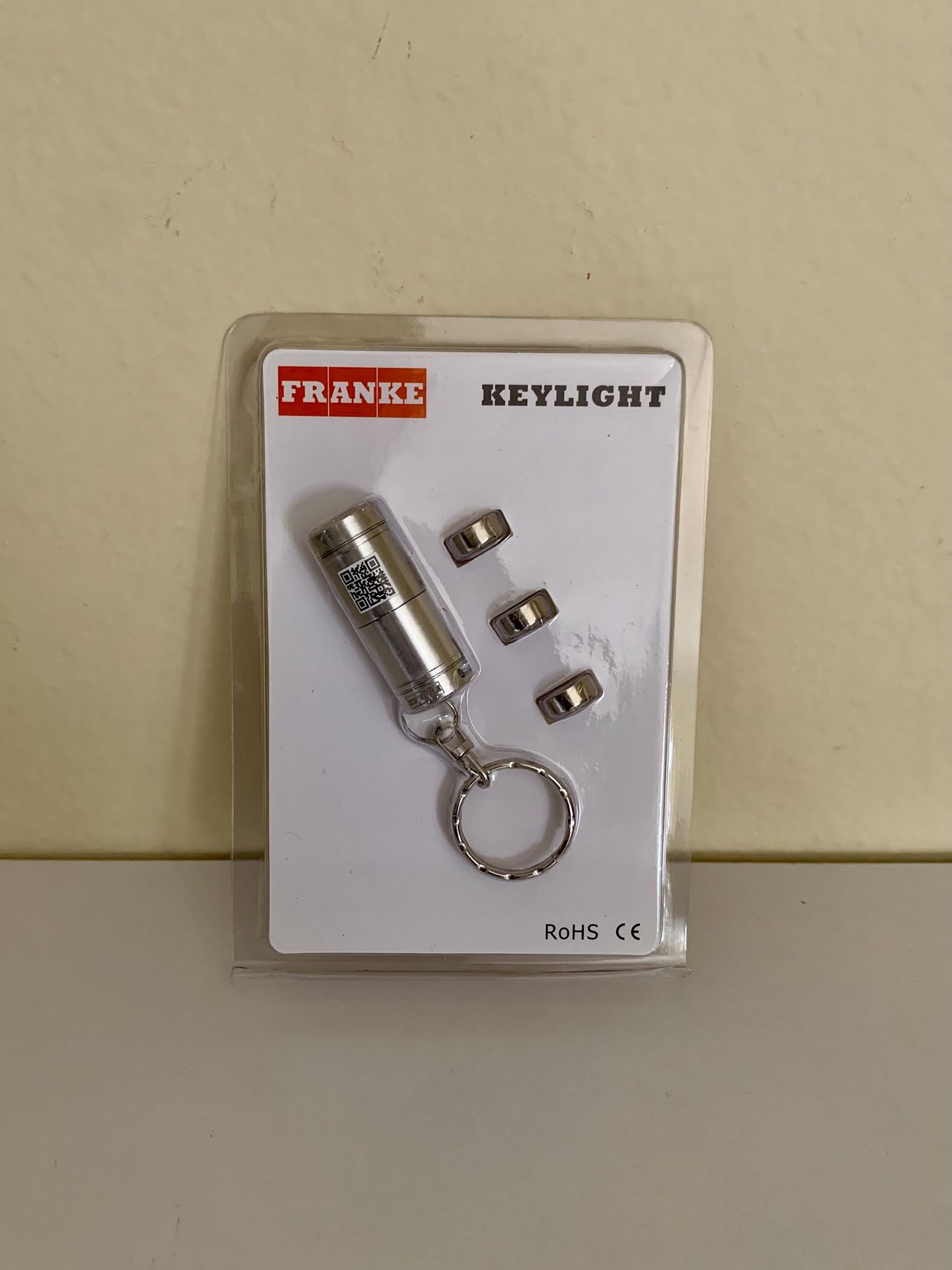 Brand New - Franke Mini Keychain LED Flashlight