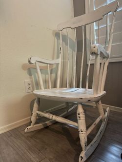 Large Vintage Farmhouse Rocking Chair