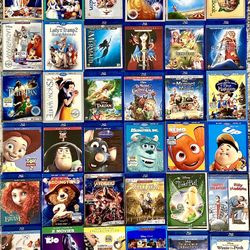 36 Movies! Mostly disney