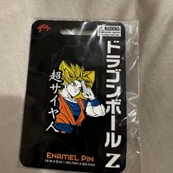 2024 Sdcc Comic Con Super Saiyan Goku Enamel Pin Japan Exclusive , Rare Collectible , Dragon Ball Z, Limited Edition New 