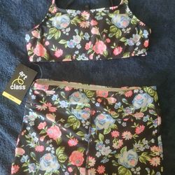 Girls Swim Suit 2 Piece (10/12)