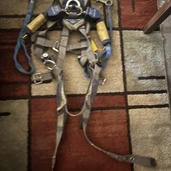 Sala Safety Harness / 2 Sala Dual Lock Lifeline Anchors 