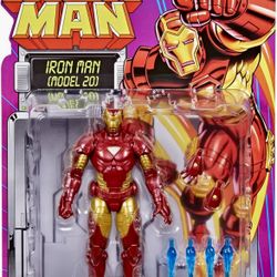 Marvel Legends IRON MAN RETRO WAVE Model 20 New!