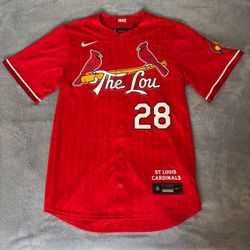Nike St. Louis Cardinals City Connect Arenado Jersey Mens Size Medium Red