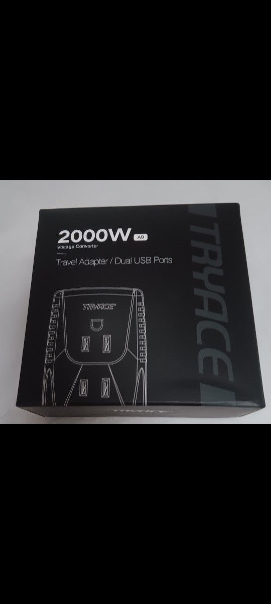 2000 W Travel Voltage Converter