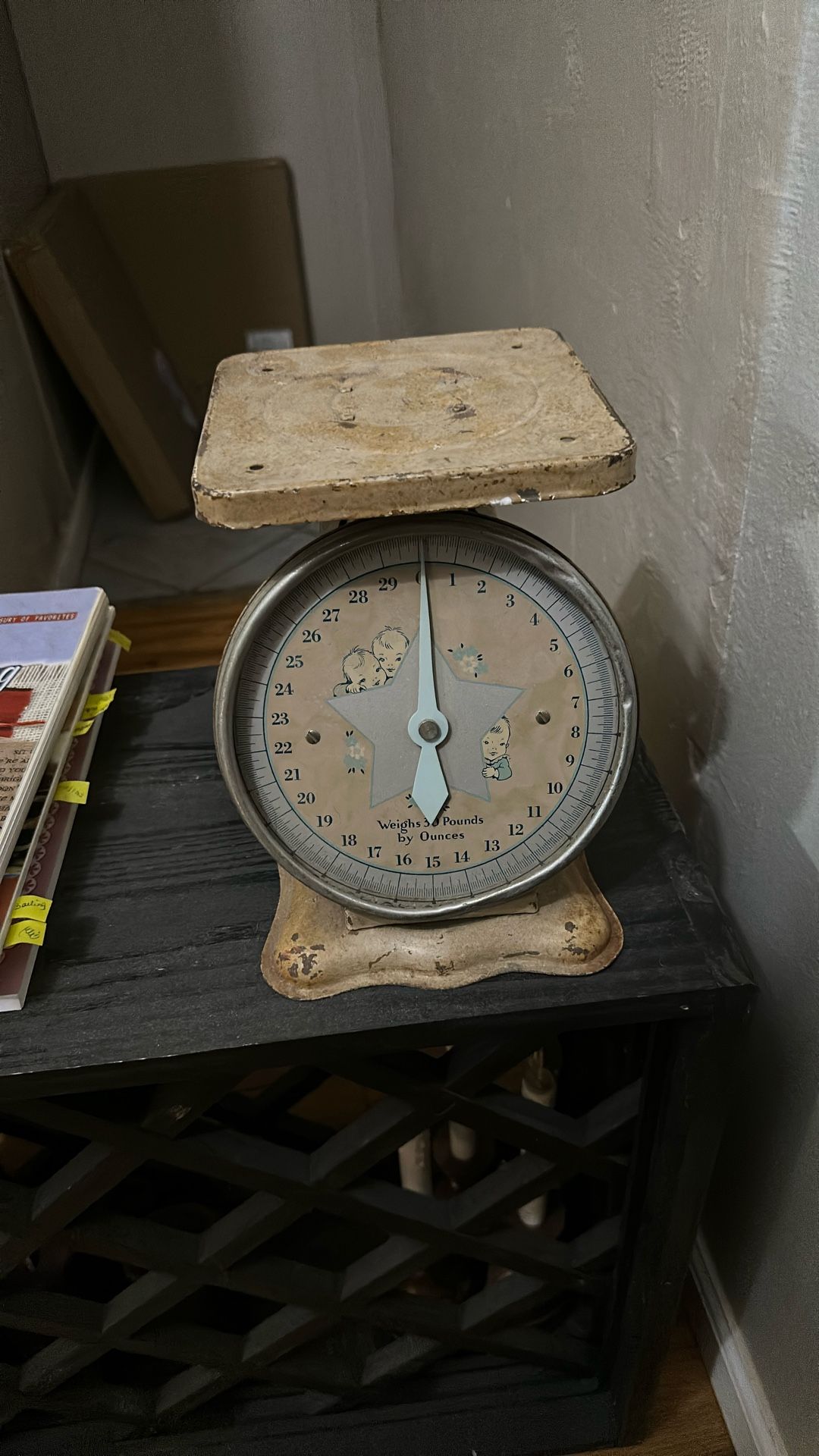 Antique Baby Scale