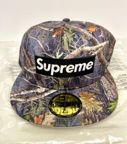 Supreme Ghostface Box Logo New Era 59Fifty Cap Camo SS26 US 7 1/2