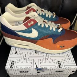 Kasina x Nike Air Max 1 SP Won-Ang - Orange NIB Size 11