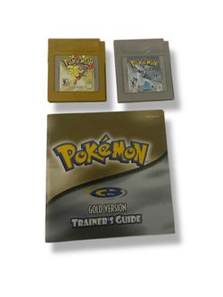 Pokemon: Gold Silver Version Game Boy Color Nintendo GBC Authentic