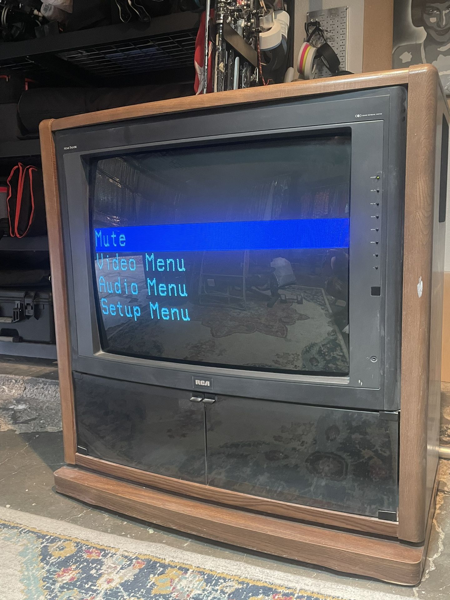 Huge Working RCA CRT Television!