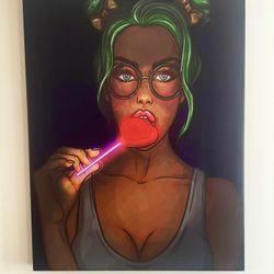 artwork wall decor neon art dorm home decor