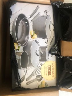 Rachael Ray Cucina 12-Piece Hard Enamel Cookware Set