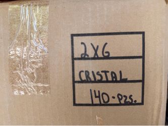 Crystal Tile - 130 SqFt - 140 Pcs