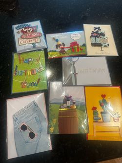 New birthday greeting cards