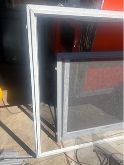 Patio screen door frame heavy duty 48 3/4 x 94