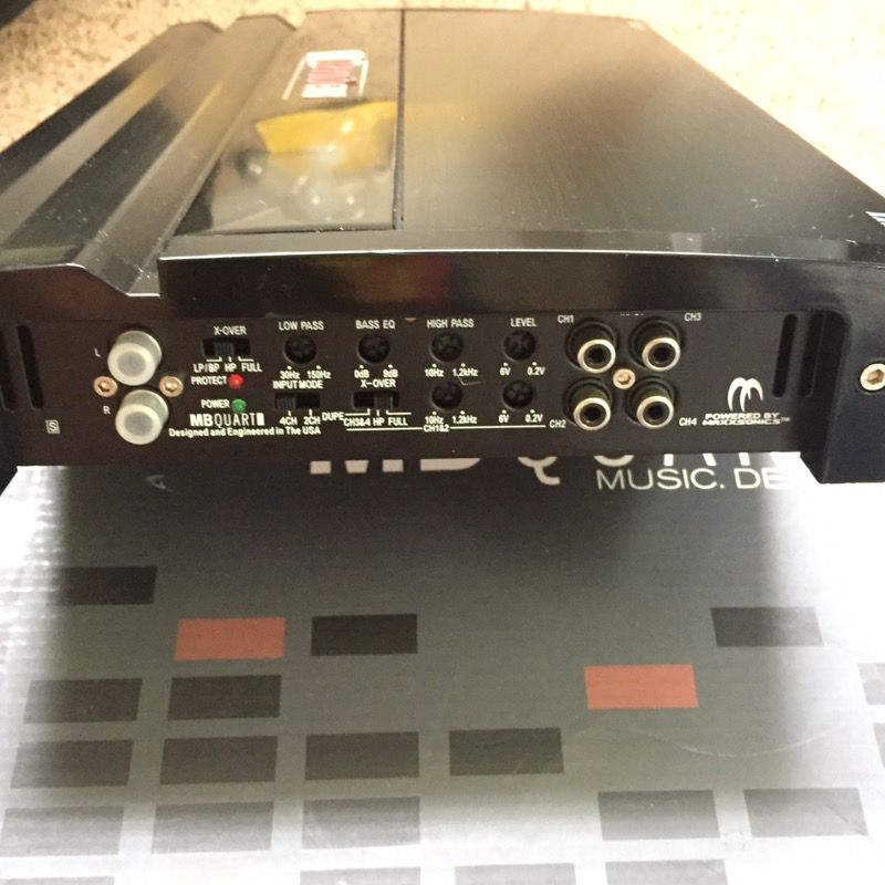 MB Quart OA800.4 800-Watt 4Channel Onyx Series Amplifier