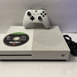 Microsoft Xbox One S White Console