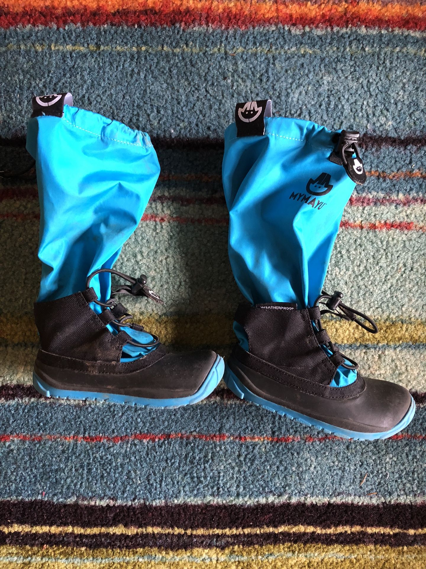 Amazing Little Kid Rain Boots (MyMayus), Size 7-8