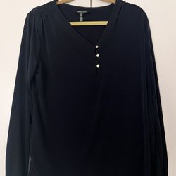 Blue Long Sleeve Shirt