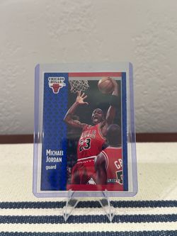 1991 Fleer Michael Jordan Chicago Bulls #23 Card