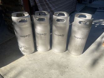 4 Torpedo Kegs (5 Gallon) Great Condition