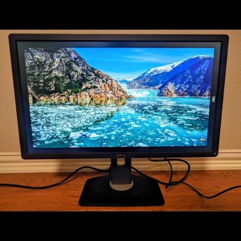 27" Dell HDMI 1920x1200 PC P2715QT Monitor LED Screen Black Home Office Computer