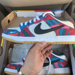 Nike Dunk Low Parra Abstract 