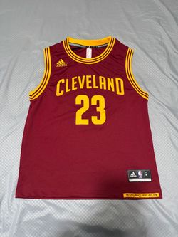 Size M YOUTH - LeBron James Cleveland Cavaliers Adidas Jersey NBA Cavs #23