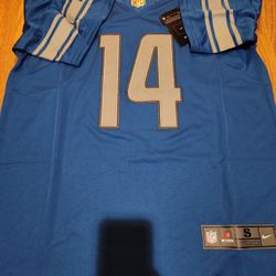 NFL Detroit Lions uniform 14# ST Brown football uniform