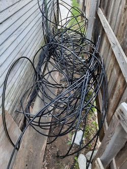 Fiber optic thick wire