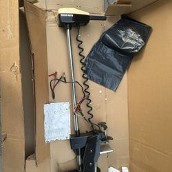 Trolling motor in The Box 