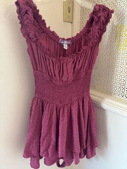 Women’s Urban Outfitters Rosie Tiered Smocked Ruffle Romper