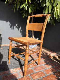 Vintage Hichcock Chair with Rush Seat