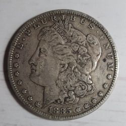 1885 MORGAN SILVER DOLLAR-CIRCULATED
