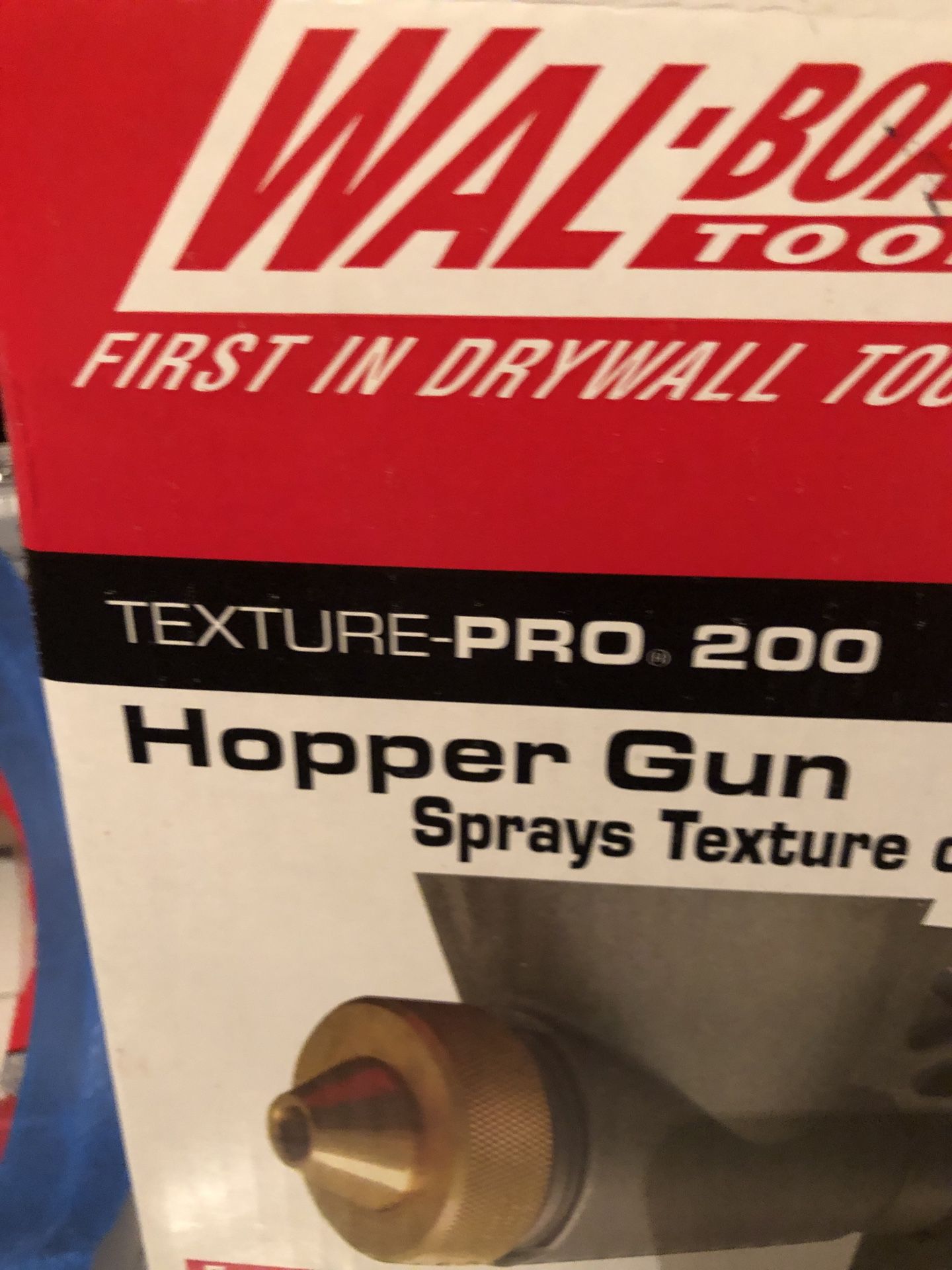 Wal-Board Texture-Pro 200 Drywall Hopper Gun