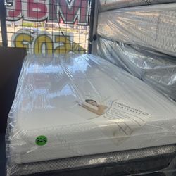 NEW TWIN SIZE MEMORY FOAM MATTRESS & BOX SPRING BED SET