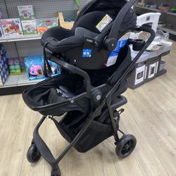 Safety 1st Smooth Ride Travel System Stroller and OnBoard FLX Infant Car Seat